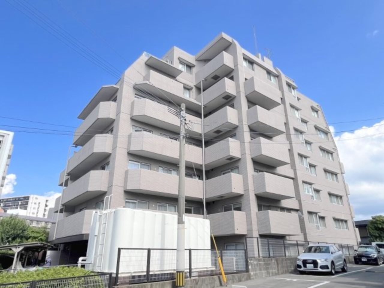 ライオンズマンション大橋第2の外観