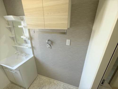 フレグランス加西 A棟の洗面所