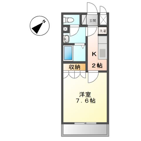 パストラルの間取り