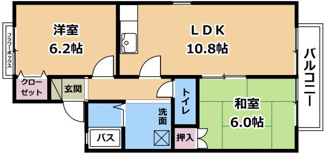【間取り】 | セジュール東南壮