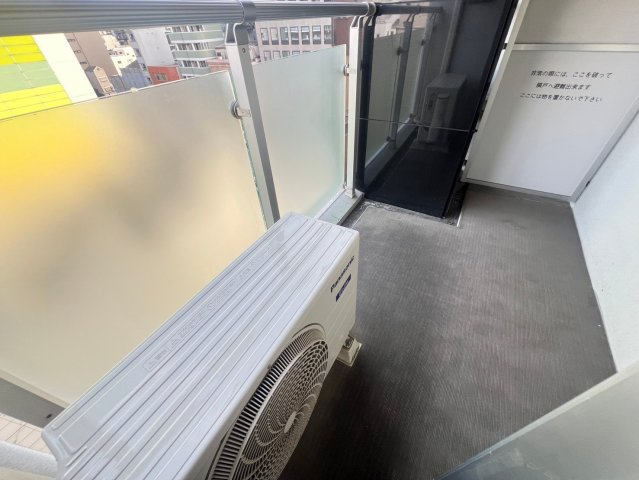CITY SPIRE難波サウスタワーのバルコニー