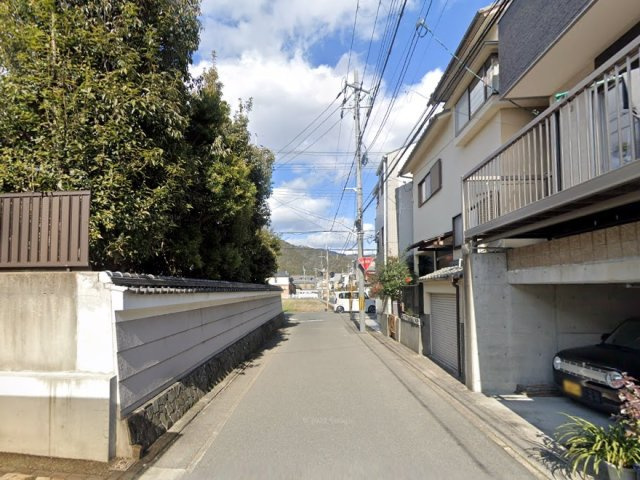 【前面道路含む現地写真】 | 山科区音羽山等地　売地