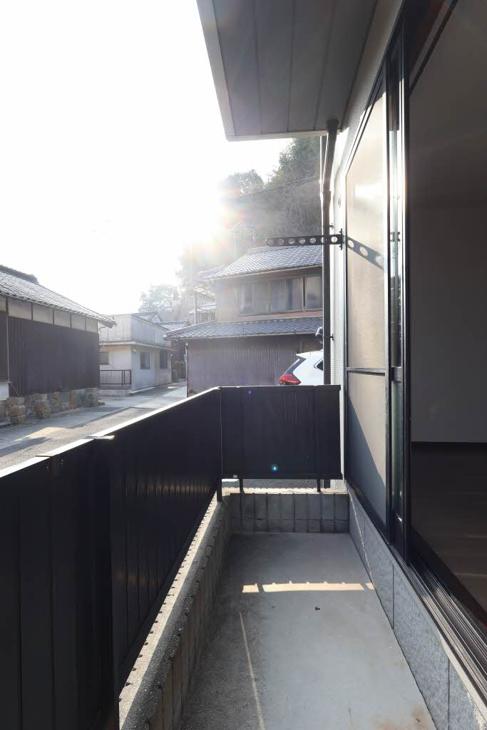 クレールT・Sのバルコニー