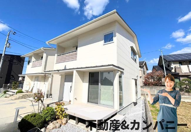 メルティータウン東野　アオダモの家(2号棟)　東野5丁目分譲戸建(全4棟)の外観|建物外観を気になさる方へ、見た目の良い物件です