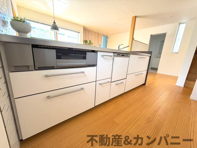 メルティータウン東野　ヤマボウシの家(3号棟)　東野5丁目分譲戸建(全4棟)のキッチン|お料理しやすいキッチンです