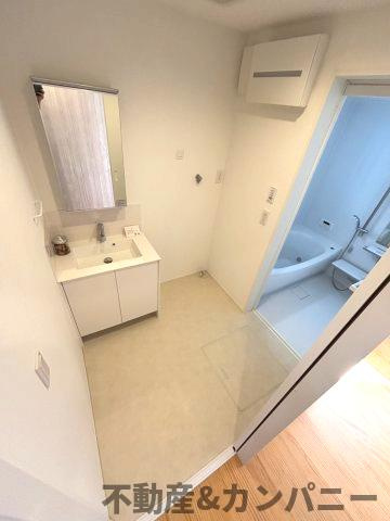 メルティータウン東野　コナラの家(4号棟)　東野5丁目分譲戸建(全4棟)の脱衣所