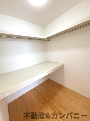 メルティータウン東野　コナラの家(4号棟)　東野5丁目分譲戸建(全4棟)の収納|専用の収納スペースです