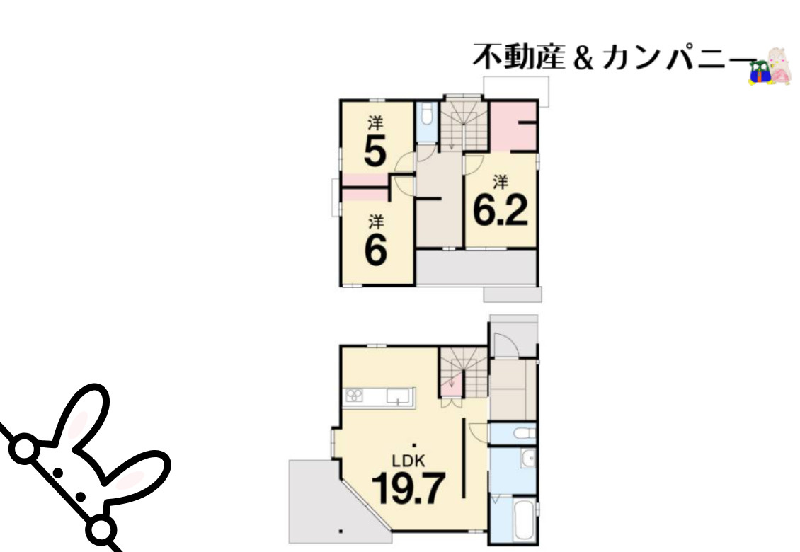 メルティータウン東野　コナラの家(4号棟)　東野5丁目分譲戸建(全4棟)の間取り