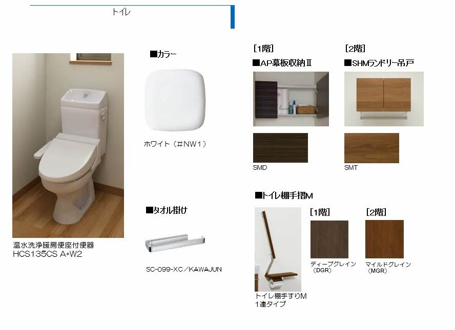 シャーメゾンコタニのトイレ