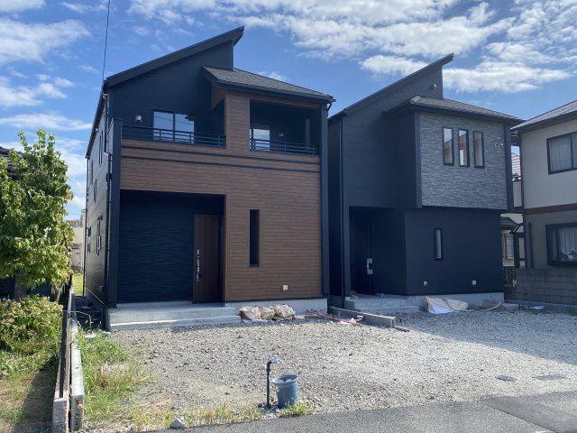 木津八ケ坪　新築戸建の外観|建物外観を気になさる方へ、見た目の良い物件です