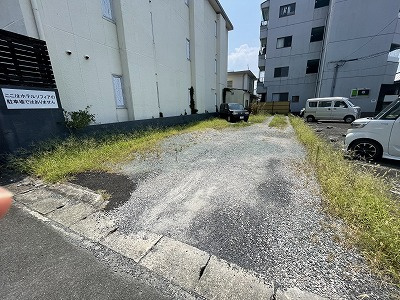 八代市若草町土地の外観