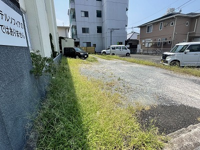 八代市若草町土地の外観