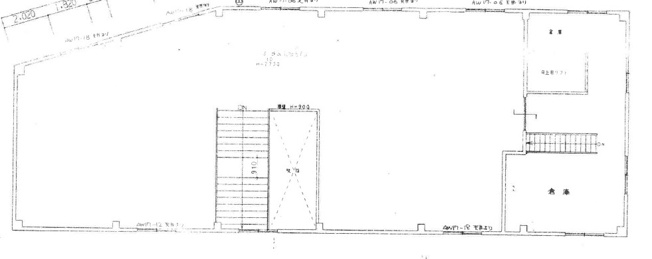【間取り】 | 尾花沢市五十沢中古店舗 | ２階間取り図