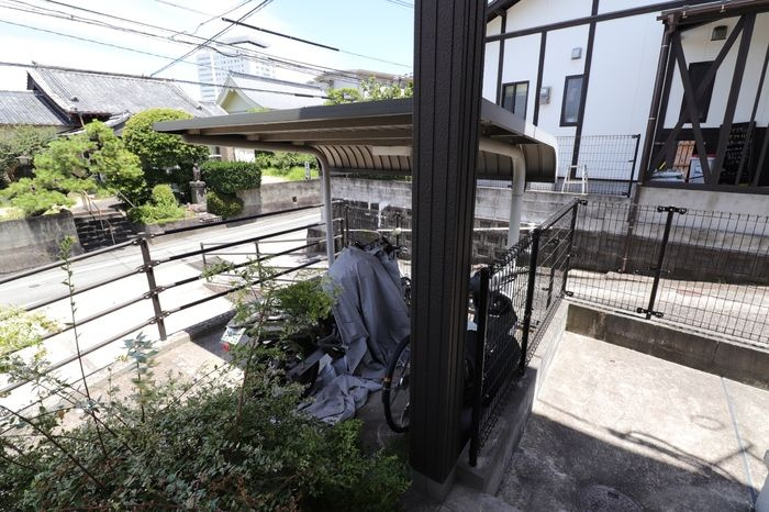 ポルティエの庭|駐輪場に自転車も停められます♪