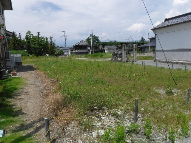 南アルプス市鏡中條70坪売地の土地図