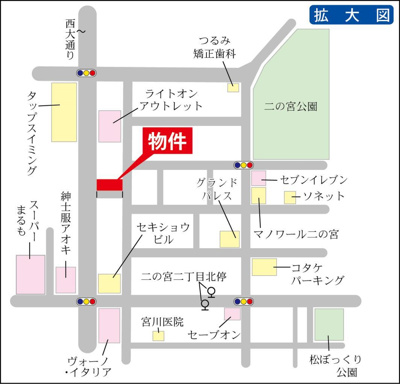 【地図】 | シーズ　ツクバ２