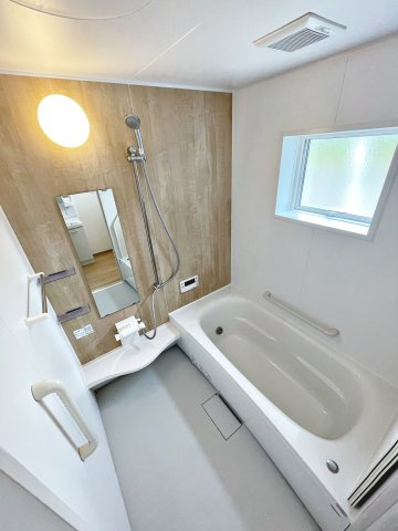 新築戸建・建売　大玉村玉井　平屋建ての浴室