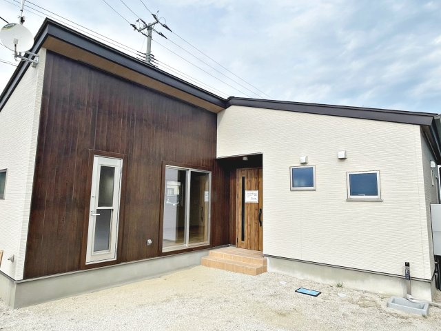 新築戸建・建売　大玉村玉井　平屋建ての外観