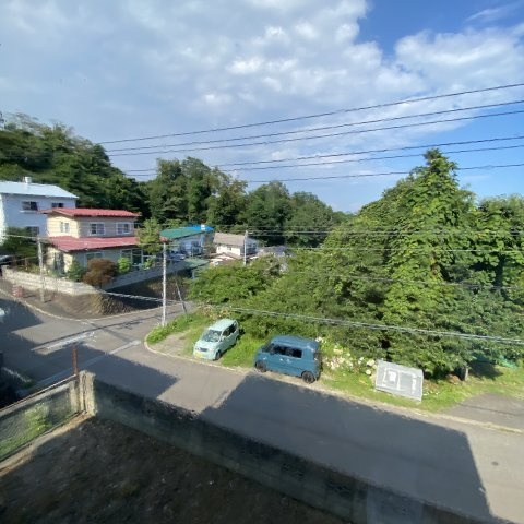 室蘭市沢町23-4戸建　(左)の展望