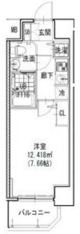 【間取り】 | エスレジデンス神戸磯上通