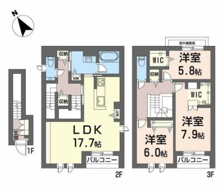 【間取り】 | Ｓ－ｒｏｏｍ曰佐　東館