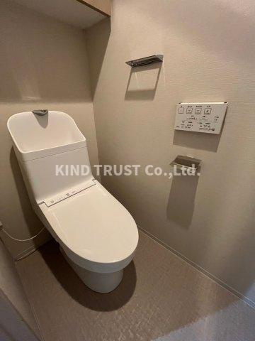 ソルティア大阪同心のトイレ|落ち着いたトイレです