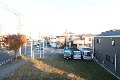 開放感のあるバルコニーからの景色♪