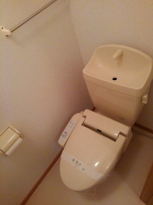【トイレ】 | ヴィラエミネンス　Ｃ | コンパクトで使いやすいトイレです
