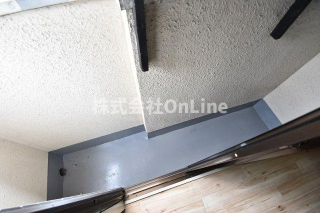 ハイツ菱屋のバルコニー