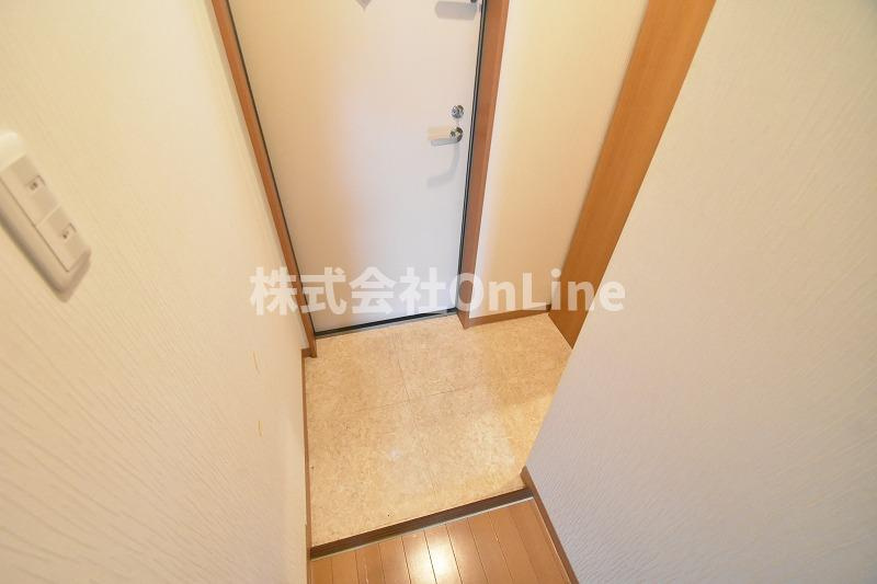 パレスハナテンⅠの玄関