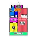 【間取り】 | ＬＩＢＴＨ大橋の間取り