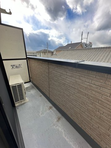 ヴィラソレイユのバルコニー