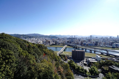 【展望】 | 【リフォーム済】パークハウス竜王公園フォレストコート | 現地（2024年11月25日10：00頃）撮影