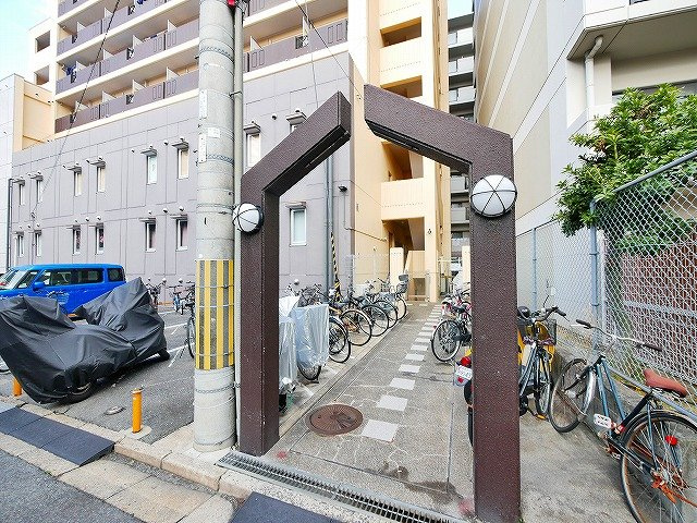 シティホームズ大宮のその他共用部分|自転車置き場があります