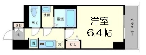【間取り】 | プレサンス難波クチュール