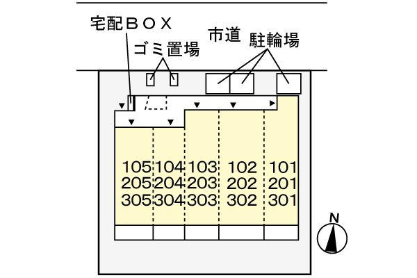 グラース（ＧＲＡＣＥ）の駐車場