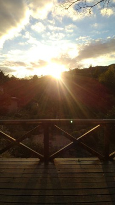 【展望】 | 湯河原《理想郷》戸建住宅 | ウッドデッキからの眺望です。