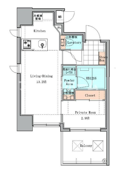 【間取り】 | LANDIC　STUDIO博多　仲介手数料０円！初期費用が安いプライスホーム！