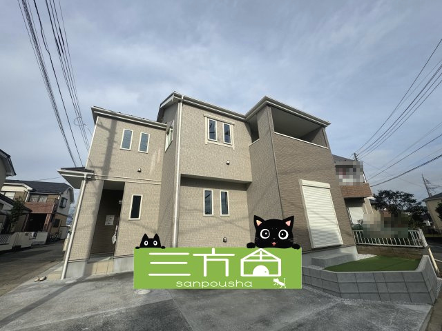 新築　高崎市高関町1期　Heartful　Town　1号棟の外観|現地写真　完成しました！物件のご内覧等、お気軽にお問合せください♪　							
