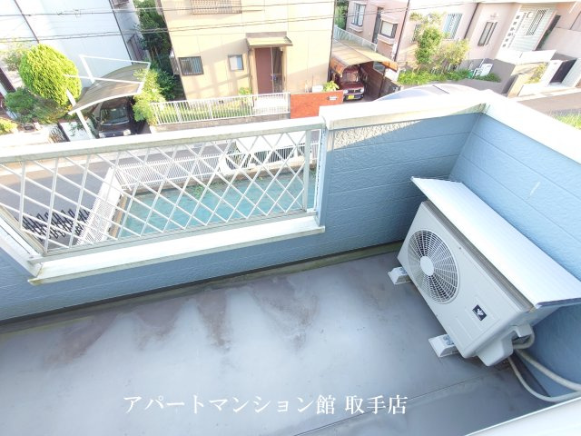 羽根野すえ邸２のバルコニー