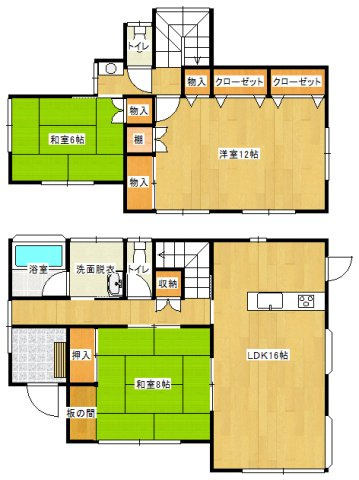 羽根野すえ邸２の間取り