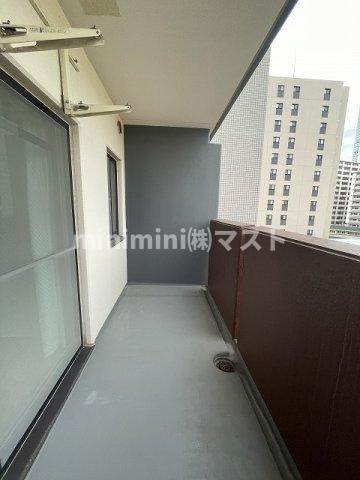 マジョール松崎町のバルコニー