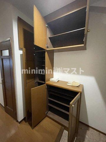 大阪市阿倍野区松崎町３丁目の賃貸マンションの収納