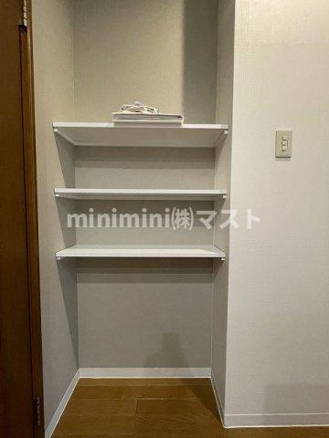 大阪市阿倍野区松崎町３丁目の賃貸マンションの収納