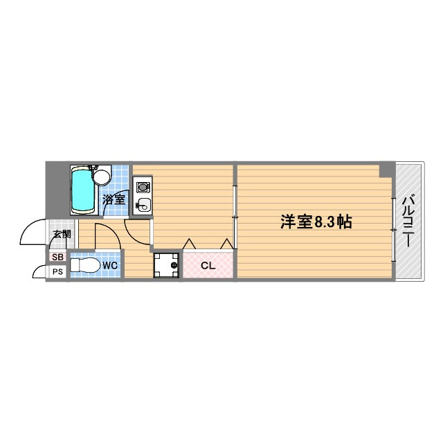 AUBE918の間取り