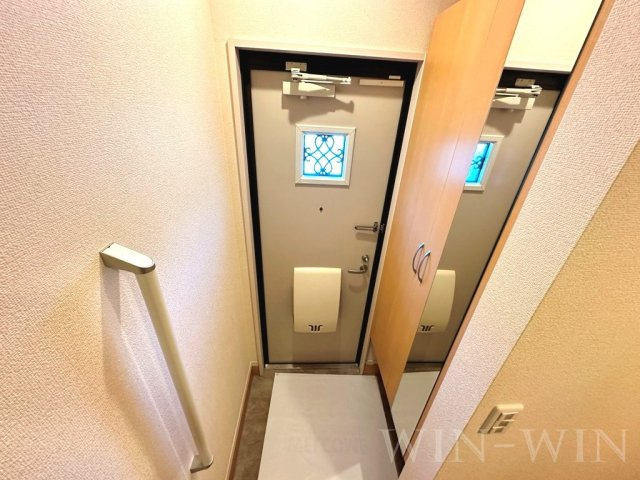 リシュドール Bの玄関