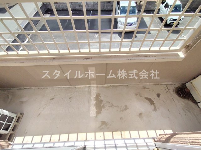 ライフタウン山口のバルコニー