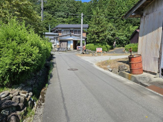 【前面道路含む現地写真】 | 岩美郡岩美町白地土地