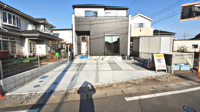 狭山市狭山・全1棟　新築一戸建　～駐車並列2台可～の駐車場|並列2台駐車可能なカースペース