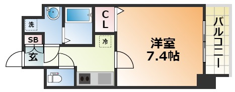 LEGESTA兵庫リバージュの間取り